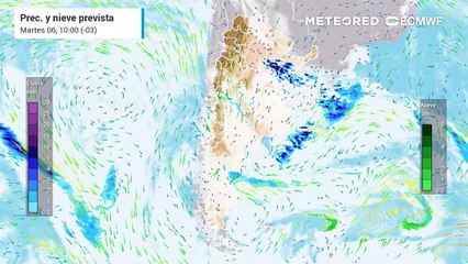 Ciclogénesis en la provincia de Buenos Aires