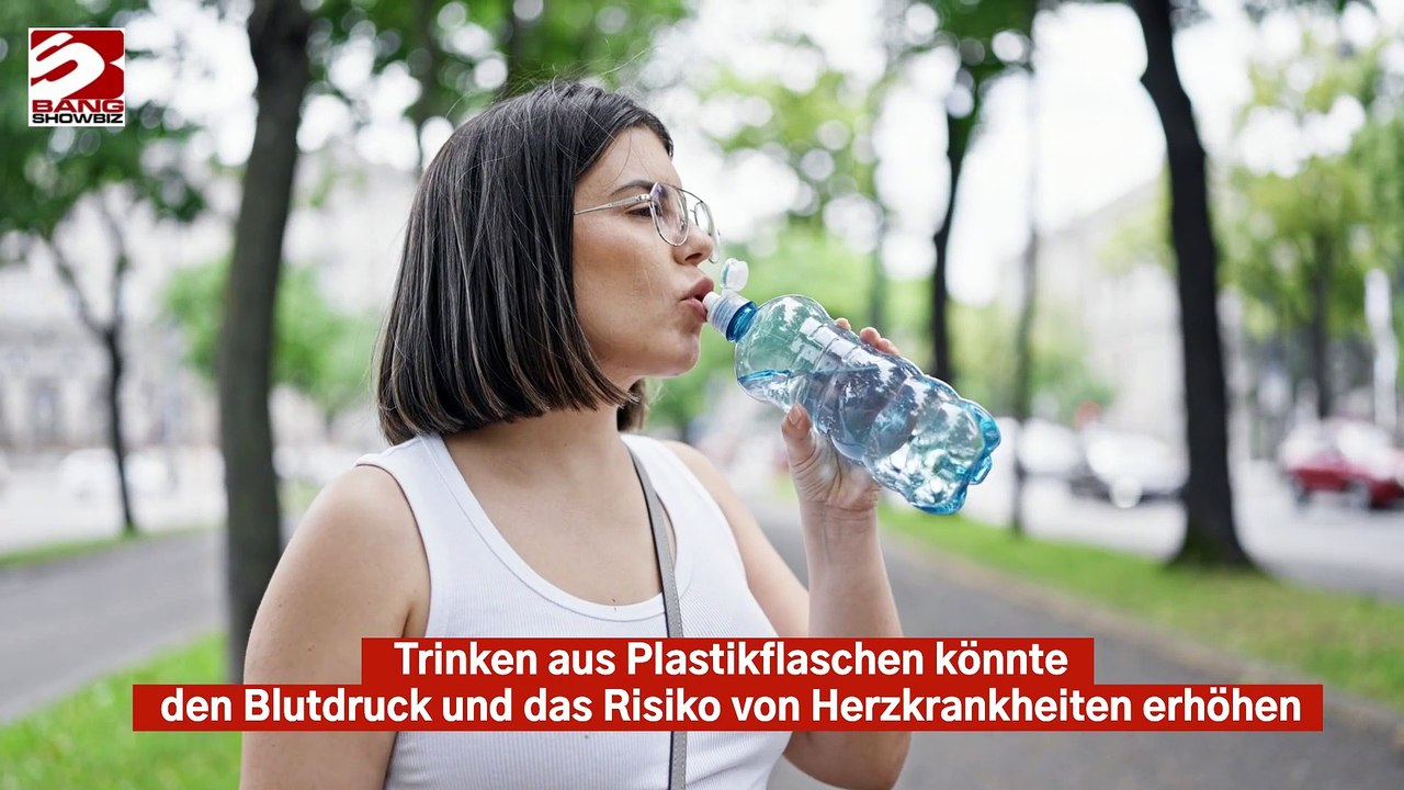 Trinken aus Plastikflaschen könnte den Blutdruck und das Risiko von Herzkrankheiten erhöhen