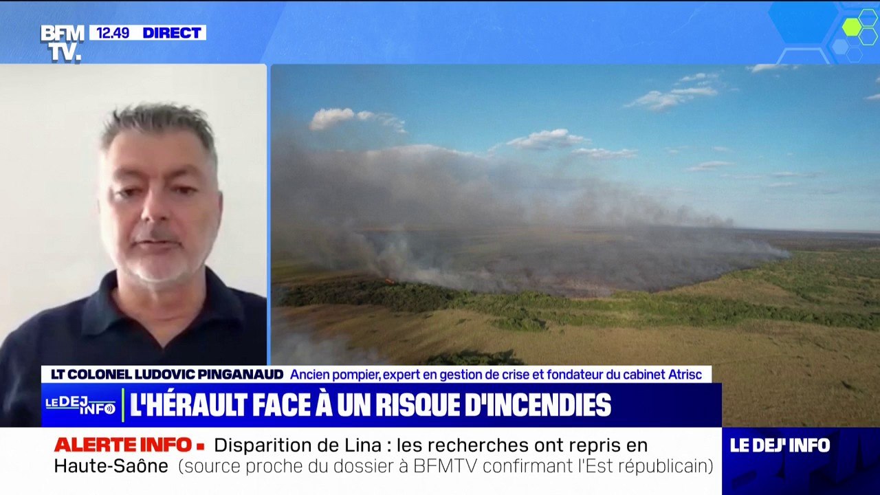 L'Hérault en risque incendies: "La situation est particulièrement tendue" précise cet ancien pompier