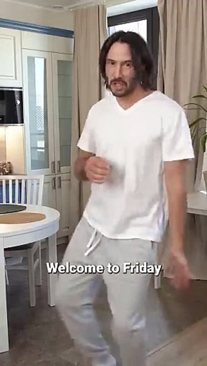 Keanu Reeves' Friday Mood