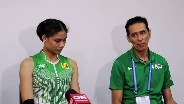 Assistant coach Noel Orcullo reveals how DLSU's previous loss to UST served as motivation for their victory in post-game interview