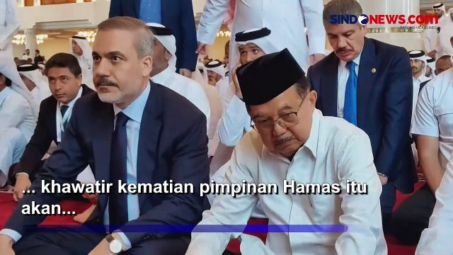 Jusuf Kalla Sebut Kematian Ismail Haniyeh Berpotensi Konflik Memanas dan Bisa Hancurkan Timur Tengah