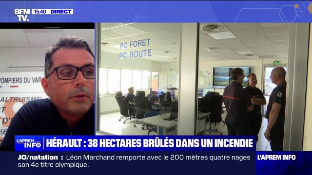 Les sapeurs-pompiers du Var sont en alerte face au risque d'incendie, explique le lieutenant colonel Michel Seitz