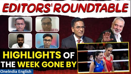 Editors' Roundtable on Oneindia: Olympics, Quota in Quota & the Middle East| Oneindia