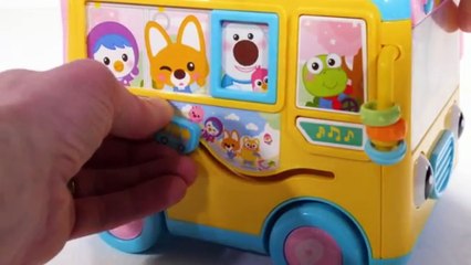 Toddler Learning Video for Kids and Babies - Pororo School Bus and Treehouse