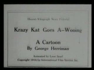 Krazy Kat goes a-wooing