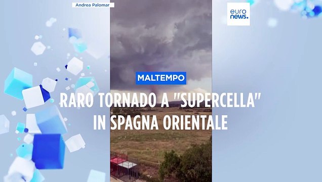 Spagna: raro tornado nell'est del Paese