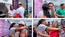 Alejandra Valencia y su emocionante encuentro con su familia tras concluir su participación en los Juegos de París