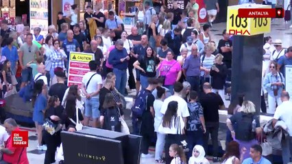 Antalya'da turist sayısı 9 milyonu aştı