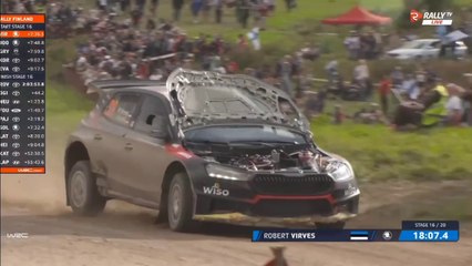 WRC 2 2024 Finland SS16 Virves Hood Open