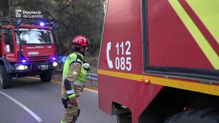 Estabilizado el incendio forestal de Benicàssim (Castellón)