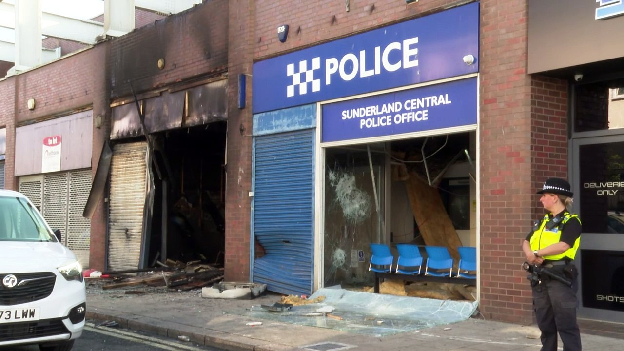 Police chief warns people involved in Sunderland riots