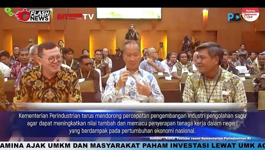 Pacu Ekonomi Rakyat, Indonesia Berpotensi Tumbuhkan Industri Olahan Sagu