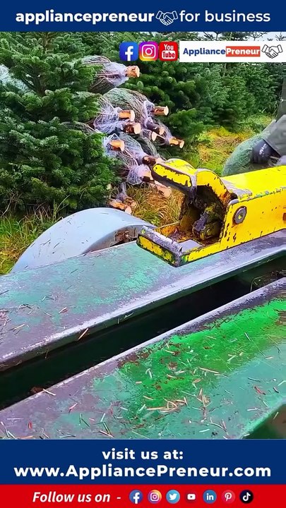 Tree Packaging Machine - Tree Packaging process #shorts Introducing manufacturing and construction with our groundbreaking Tech-Infused Timber process. And the secrets of seamless tree packaging, where innovation m