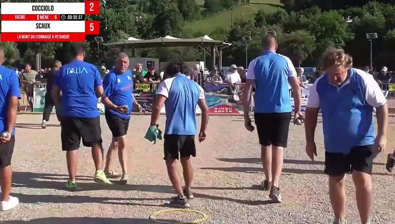 Saint-Symphorien-sur-Coise : La mont du Lyonnaise à pétanque 2024 Triplette Ouvert à Tous (6)