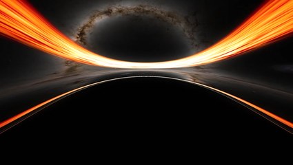 Visualization Of What It Would Look Like To Fly Into A 'Black Hole'