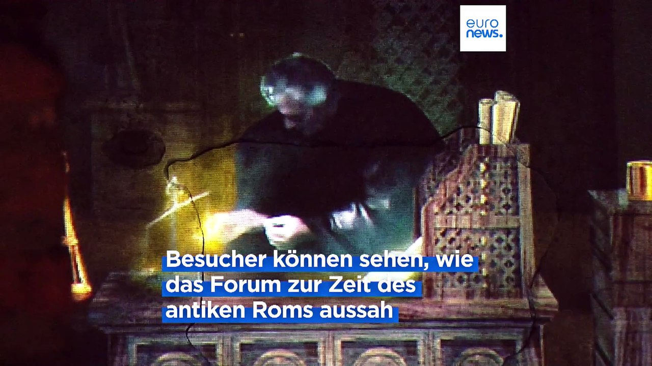 Einen Tag im alten Rom: Eine multimediale Reise durch das Caesarforum