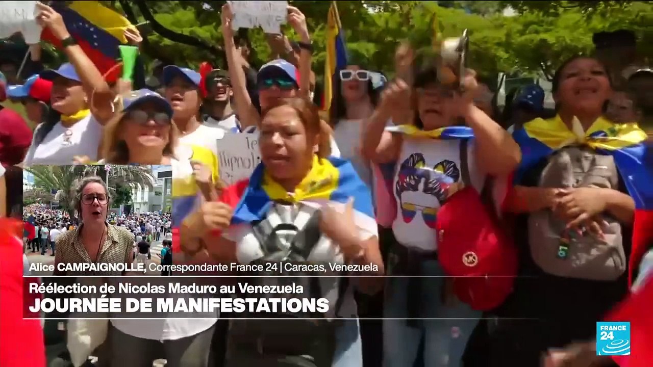 Venezuela : l’opposition dans la rue, les États-Unis affirment que Maduro a perdu