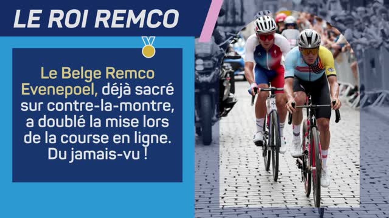 Paris 2024 - Derrière le roi Remco, un doublé Bleu