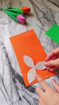 Tulips are my favourite. Let's make tulips at home #dailymotion #diy #tulips #diyproject