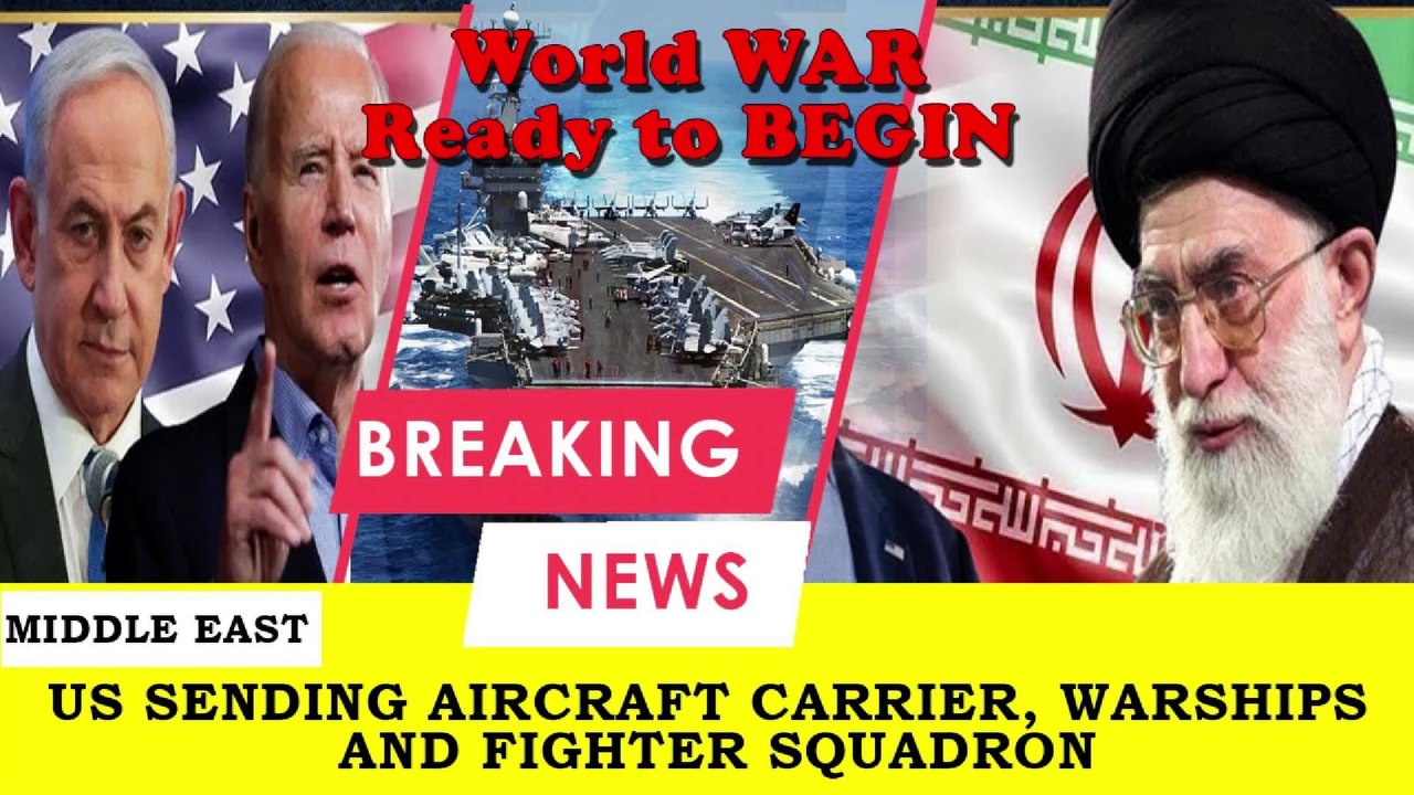 Middle East on 'knife edge' as US sends aircraft carrier, warships and fighter squadron to region in warning of Iranian retaliation