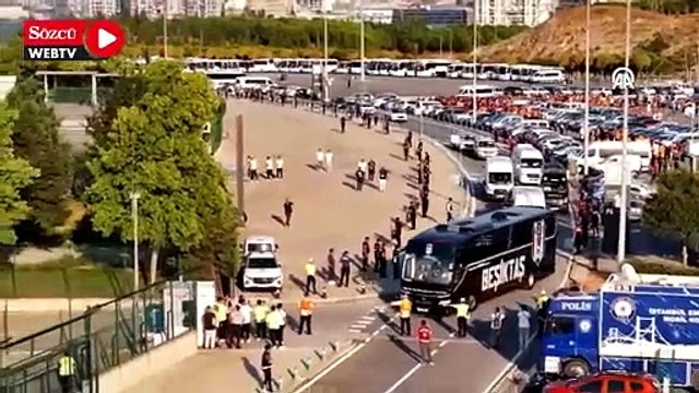 Galatasaray Atatürk Olimpiyat Stadı'na geldi