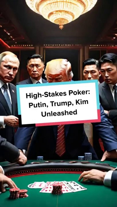 High-Stakes Poker: Putin, Trump, Kim Unleashed