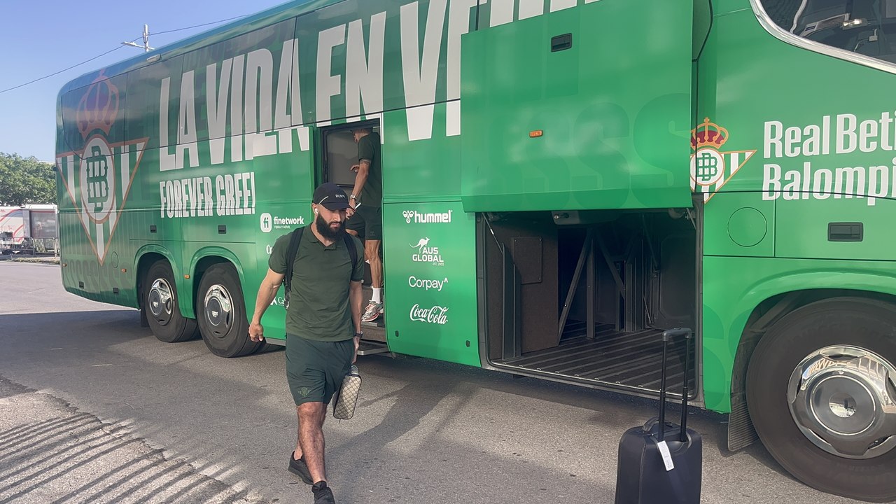 Llegada del Betis