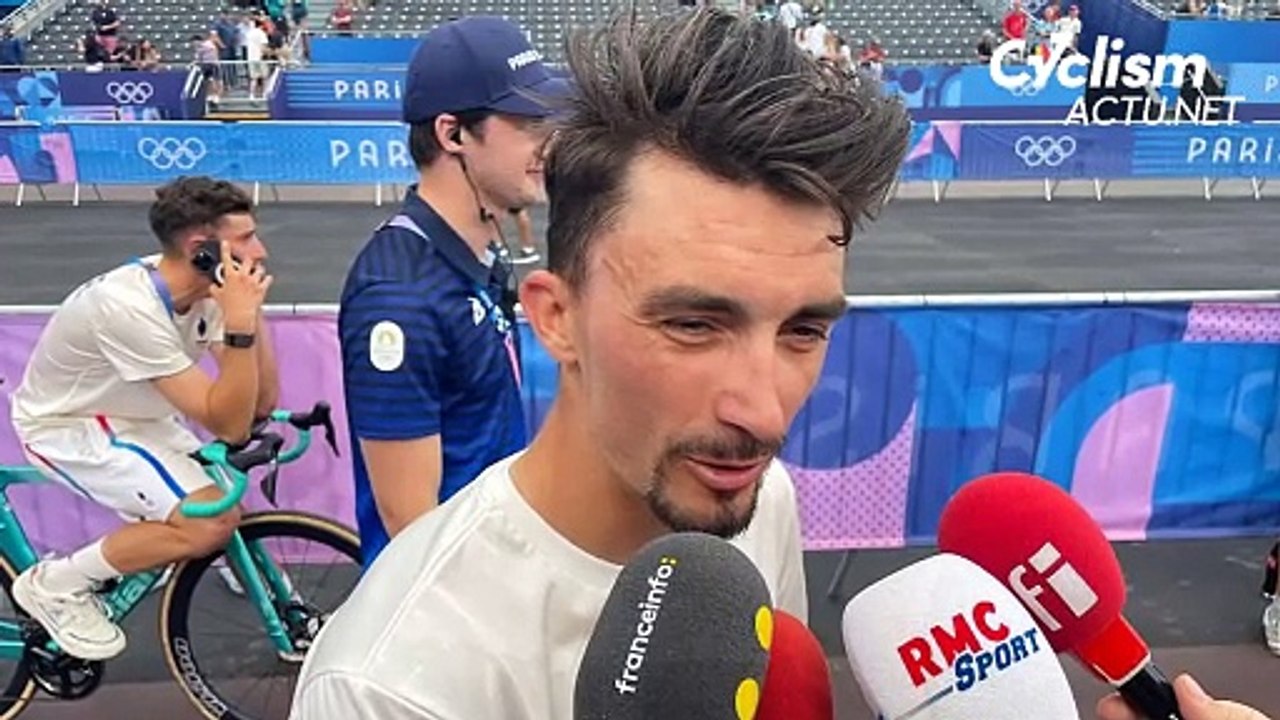 Cyclisme - Paris 2024 - Julian Alaphilippe : "Je suis super content pour Valentin et Christophe"