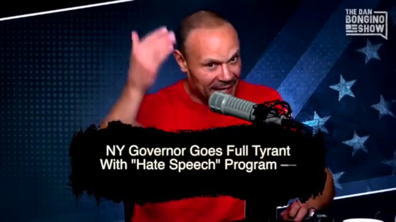 NY Governor goes full TYRANT with "HATE SPEECH" program.