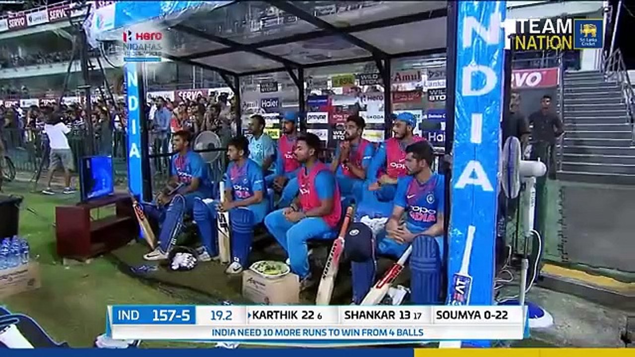 Nidahas Trophy 2018 Final Match, Final Over - India vs Bangladesh