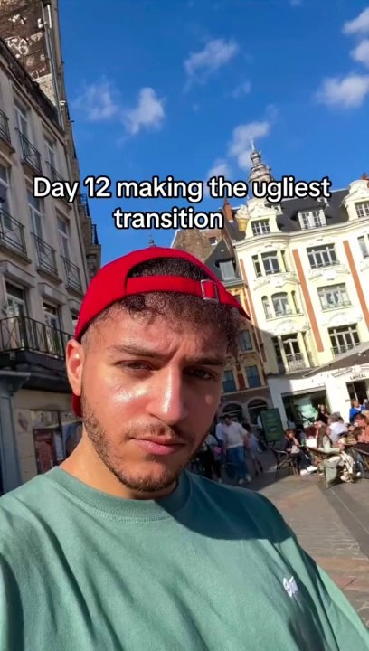Day 12th making the ugliest transition
