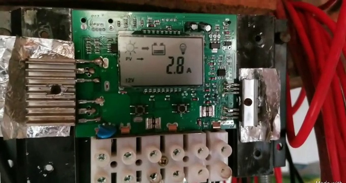 36volt solar panel with 12volt batteries