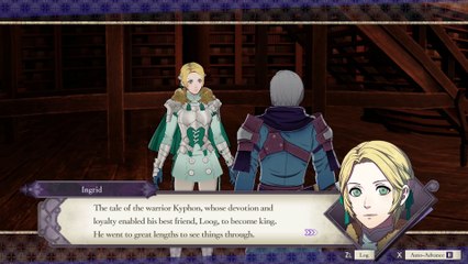 Fire Emblem Three Houses - Ashe and Ingrid