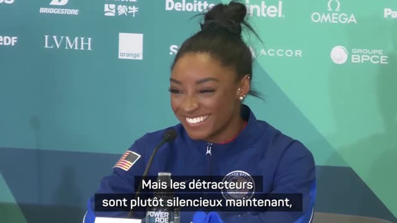 Paris 2024 - Biles : "Ne jamais dire jamais"