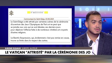 «La cérémonie des Jeux Olympiques n’est que la continuité de ce qu’est devenu la société française» affirme Amine Elbahi