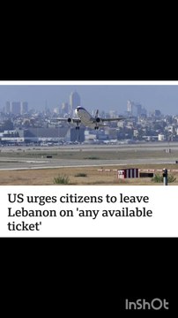 US urges citizens to leave Lebanon on 'any available ticket'