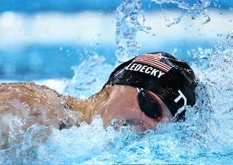 ليديكي تدخل التاريخ بذهبية تاسعة بعد تتويجها بسباق 800 م حرّة