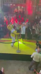 Remco Evenepoel fête sa 2e médaille d'or à la Belgian House