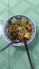 bún nước cho người ăn chay - Vegetarian rice noodle soup