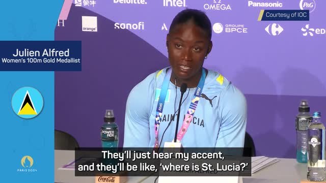 Alfred 'honoured' to put St. Lucia on Olympics map