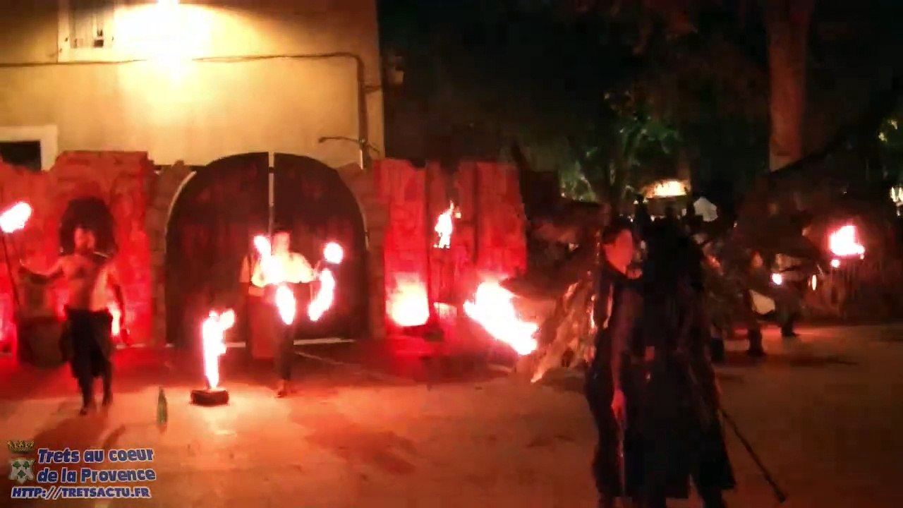 MEDIEVALES 2024 Spectacle de feu de lost des temps jadis 3aout2024