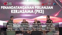 PENANDATANGANAN PERJANJIAN KERJASAMA (PKS) ANTARA JAM INTEL KEJAKSAAN RI DENGAN PUSPOM TNI