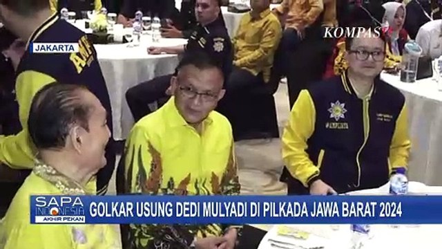 Golkar Usung Dedi Mulyadi di Pilkada Jabar, Ridwan Kamil OTW ke Jakarta? Airlangga Buka Suara