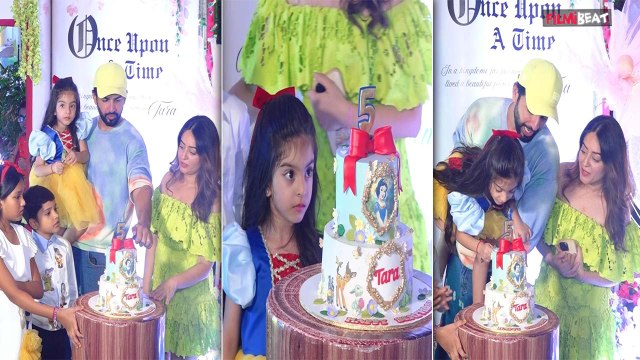 Mahhi Vij और Jay Bhanushali ने बेटी Tara के 5th Birthday पर किया जबरदस्त Celebration । Filmibeat