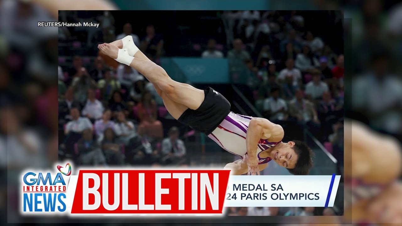 Carlos Yulo, wagi ng gold medal sa Men's Floor Exercise sa 2024 Paris Olympics | GMA Integrated News Bulletin