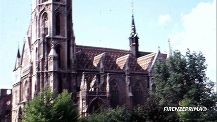 Immagini della città di Budapest. Maggio 1971