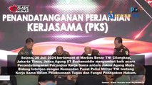 PENANDATANGANAN PERJANJIAN KERJASAMA ANTARA JAM INTEL KEJAKSAAN RI DENGAN PUSPOM TNI