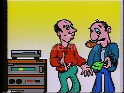 Sequenza Spot pubblicità Adversiting werbung Tele Radio Prodotti TRP Center Firenze 1990