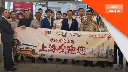 Malaysia terima 1.2 juta pelancong China setakat Mei